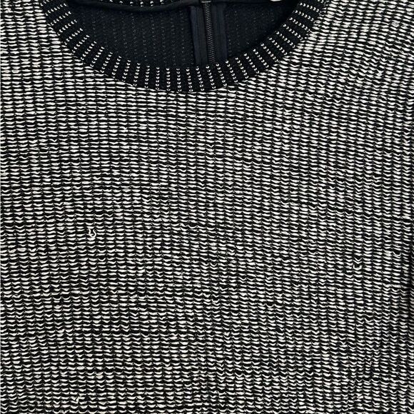 Tory Burch Gray Black Raffia Sweater Style 12152141 Size Medium $395 - Picture 10 of 13